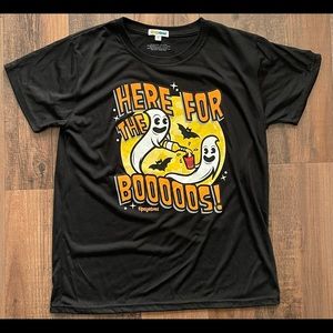Tipsy Elves Here For The Boos Shirt Size M NWOT